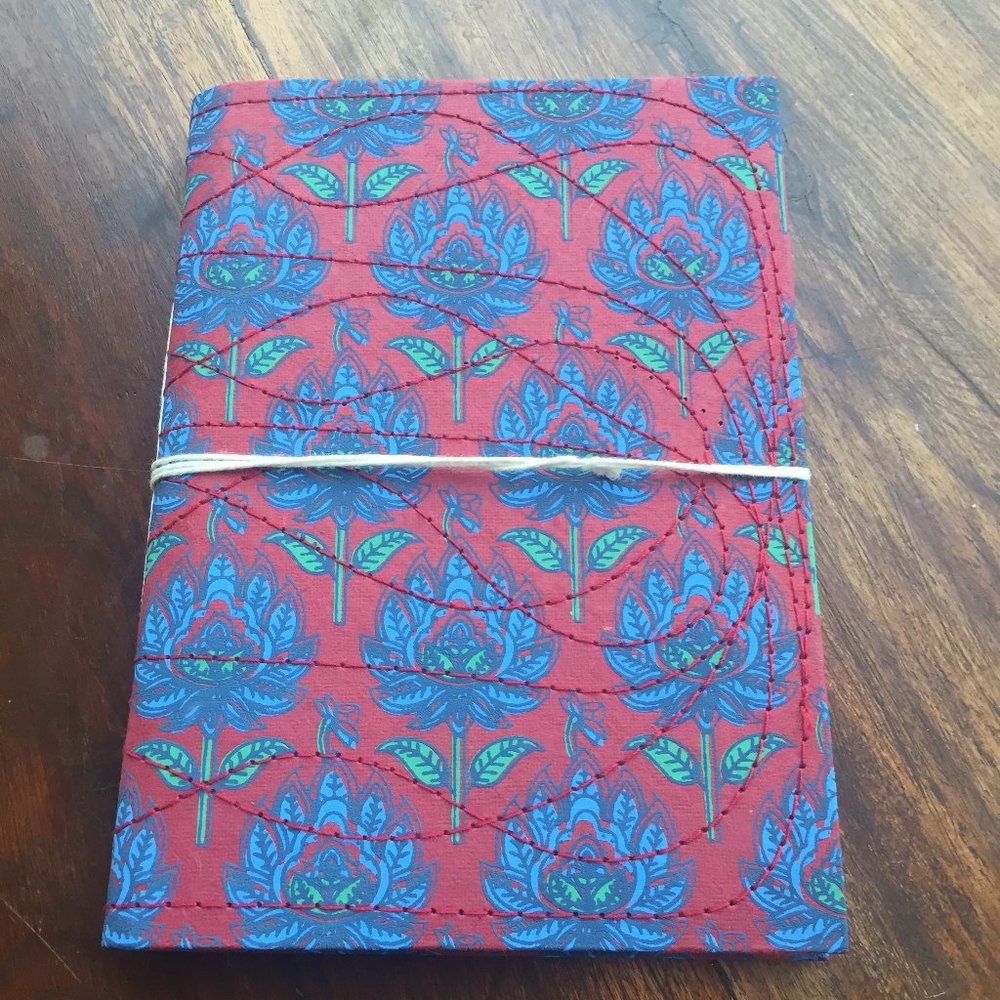 100% Recycled Paper Quilted Notebook
